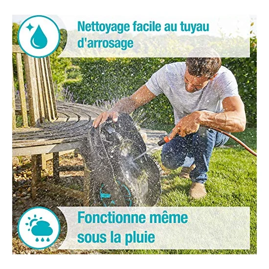 Autre vue : Robot tondeuse Gardena SILENO life 1000