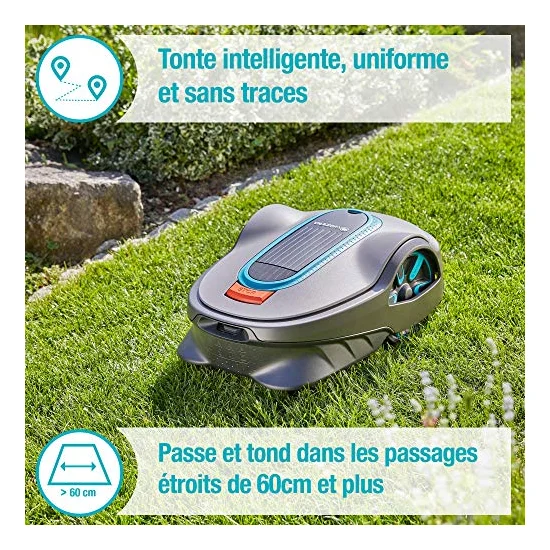 Autre vue : Robot tondeuse Gardena SILENO life 1000
