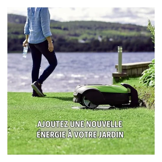 Autre vue : Robot tondeuse Greenworks Optimow 10
