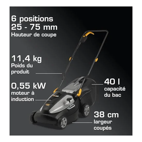 Autre vue : Tondeuse à batterie Alpina AL1 3820 Li
