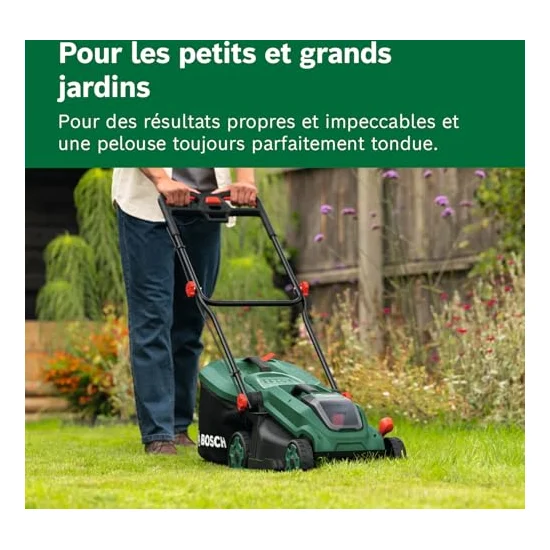 Autre vue : Tondeuse à batterie Bosch Rotak 18V-34