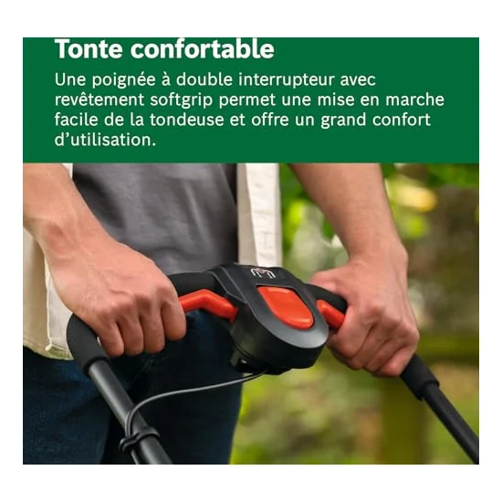 Autre vue : Tondeuse à batterie Bosch Rotak 18V2-38