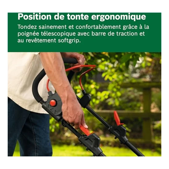 Autre vue : Tondeuse à batterie Bosch Rotak 18V2-43