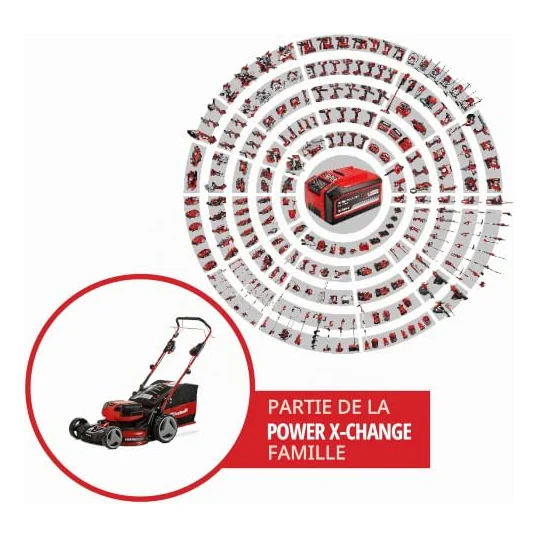 Autre vue : Tondeuse à batterie Einhell GP-CM 36/47 S HW Li