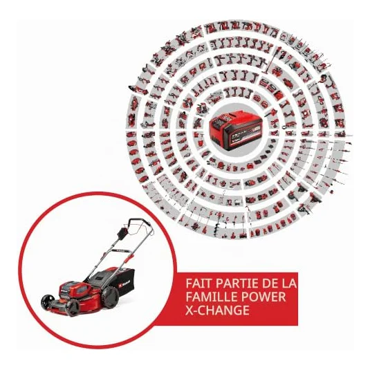 Autre vue : Tondeuse à batterie Einhell GP-CM 36/52 S Li BL
