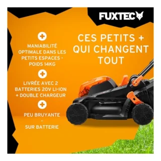Tondeuse à batterie Fuxtec FX-E1RM20, vue 4