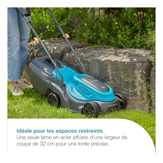 Autre vue : Tondeuse à batterie Gardena EasyMax 32/18V P4A