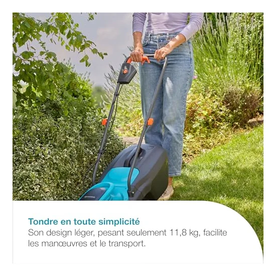 Autre vue : Tondeuse à batterie Gardena EasyMax 32/18V P4A