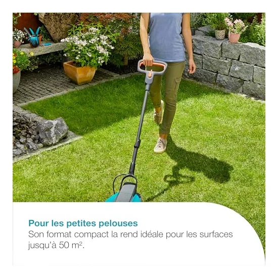 Autre vue : Tondeuse à batterie Gardena HandyMower 22/18V P4A