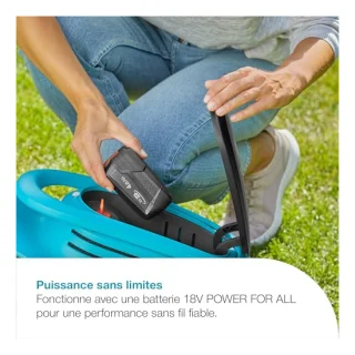 Tondeuse à batterie Gardena PowerMax 30/18V P4A, vue 6