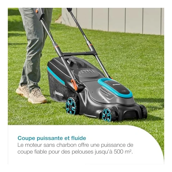 Autre vue : Tondeuse à batterie Gardena PowerMax 37/36V P4A