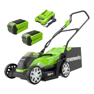 Tondeuse à batterie Greenworks G40LM35