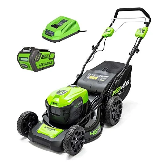 Tondeuse à batterie Greenworks GD40LM46SP