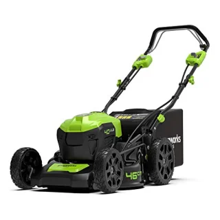 Tondeuse à batterie Greenworks GD40LM46SP, vue 2