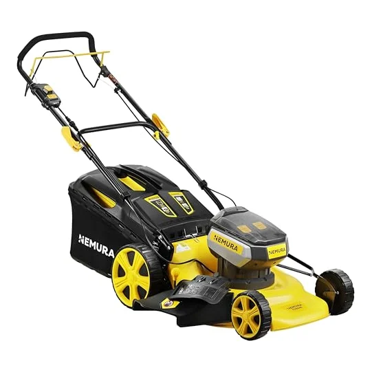Autre vue : Tondeuse à batterie Nemura TDB446 80 V (2 × 40 V) 46 cm autotractée