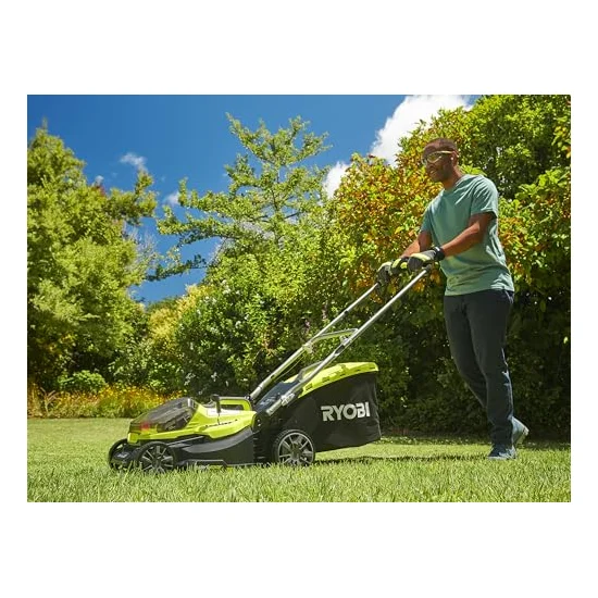 Autre vue : Tondeuse à batterie Ryobi RY18LM37A-240