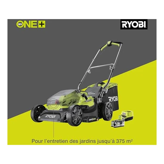 Autre vue : Tondeuse à batterie Ryobi RY18LMX37A-150