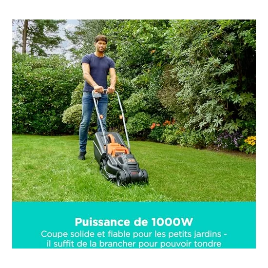 Autre vue : Tondeuse électrique filaire Black+Decker BEMW351