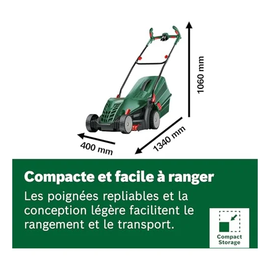 Autre vue : Tondeuse électrique filaire Bosch UniversalRotak 37-555