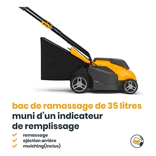 Autre vue : Tondeuse électrique filaire Stiga Combi 336c