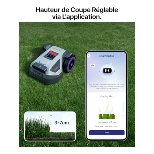 Autre vue : Robot tondeuse Anthbot M9