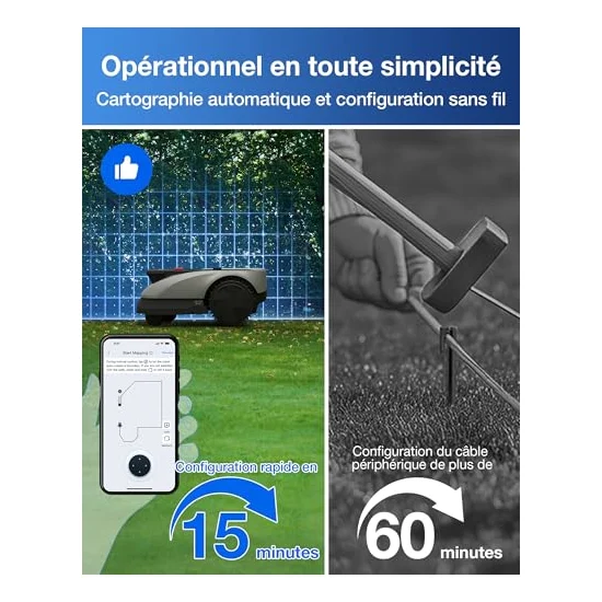 Autre vue : Robot tondeuse Ecovacs GOAT O600 RTK