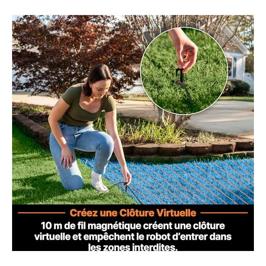 Autre vue : Robot tondeuse LawnMaster OcuMow 18 (AMD18i-500)