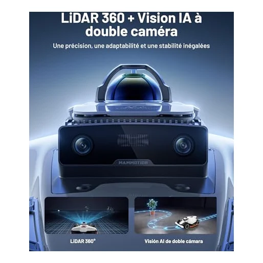 Autre vue : Robot tondeuse Mammotion LUBA 3 AWD 1500