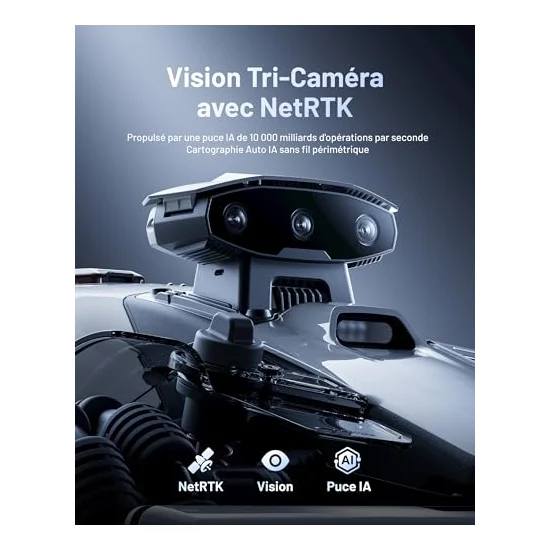 Autre vue : Robot tondeuse Mammotion LUBA mini 2 AWD 1000