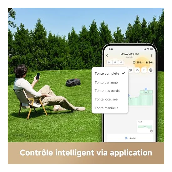 Autre vue : Robot tondeuse Mova ViAX 250