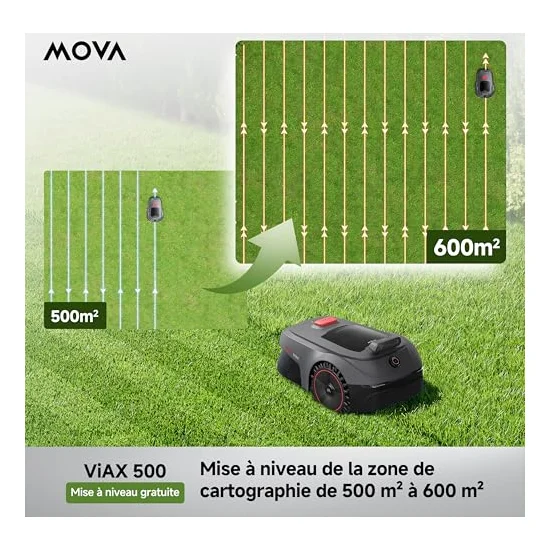 Autre vue : Robot tondeuse Mova ViAX 500