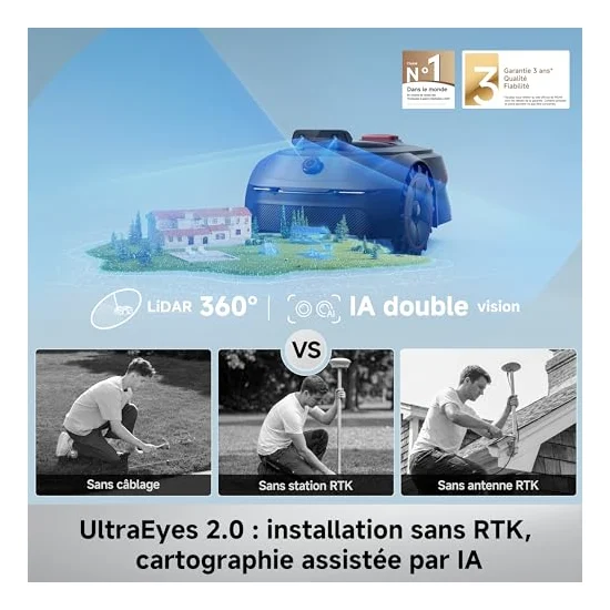 Autre vue : Robot tondeuse Mova ViAX 500