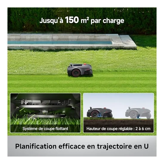 Autre vue : Robot tondeuse Mova ViAX 500