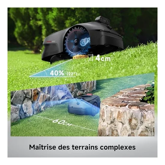 Autre vue : Robot tondeuse Mova ViAX 500