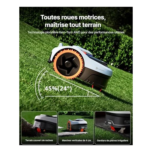 Autre vue : Robot tondeuse Navimow i205 AWD