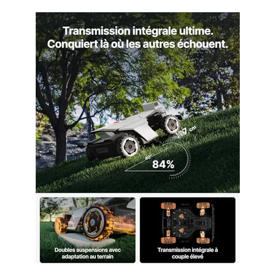 Autre vue : Robot tondeuse Navimow X420
