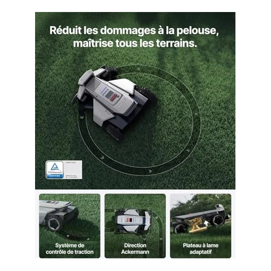 Autre vue : Robot tondeuse Navimow X420