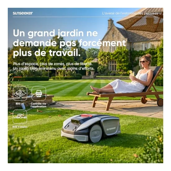 Autre vue : Robot tondeuse Sunseeker S3