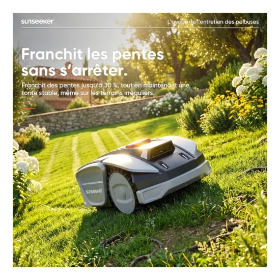 Autre vue : Robot tondeuse Sunseeker S3