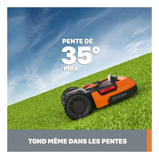 Autre vue : Robot tondeuse Worx Landroid M700 Plus WR167E