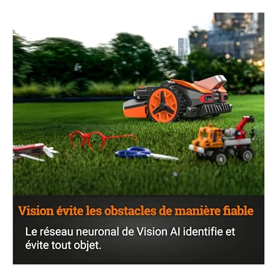 Autre vue : Robot tondeuse Worx Landroid Vision AI M800 WR208E