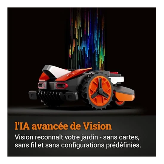 Autre vue : Robot tondeuse Worx Landroid Vision AI M800 WR208E