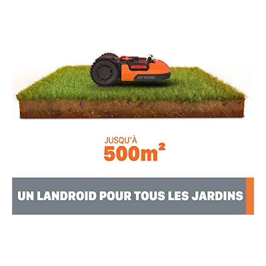 Autre vue : Robot tondeuse Worx Landroid M500 WR141E