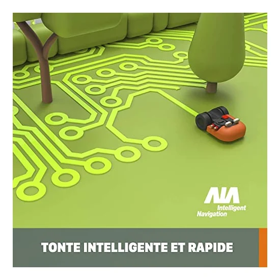 Autre vue : Robot tondeuse Worx Landroid M500 WR141E