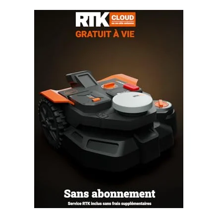 Autre vue : Robot tondeuse Worx Landroid Vision Cloud 2WD WR308E
