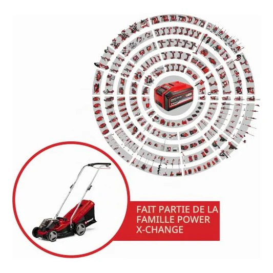 Autre vue : Tondeuse à batterie Einhell GE-CM 36/33 Li