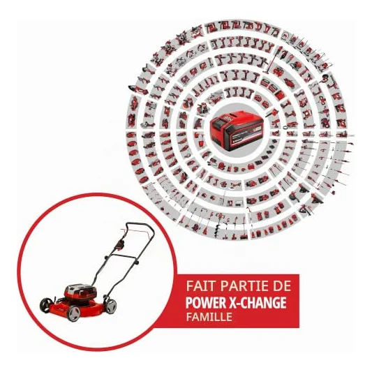 Autre vue : Tondeuse à batterie Einhell GE-CM 36/48 Li M