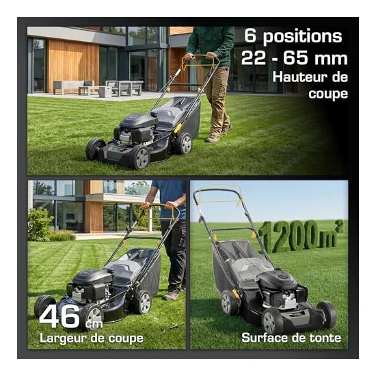 Autre vue : Tondeuse thermique Alpina AL4 46 SH