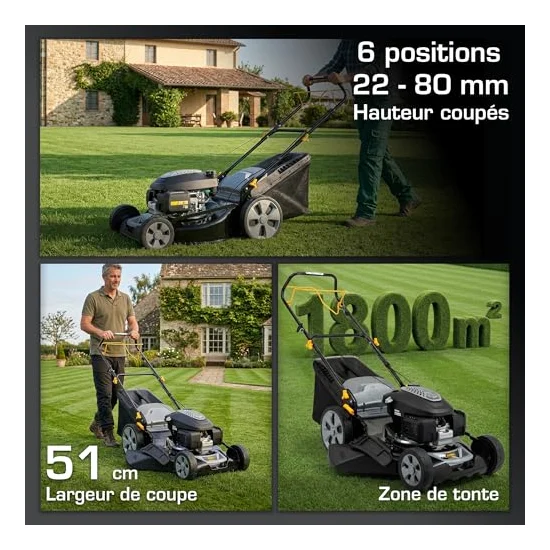 Autre vue : Tondeuse thermique Alpina AL5 51 SHQ