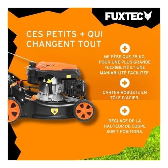 Autre vue : Tondeuse thermique Fuxtec FX-RM4346ECO